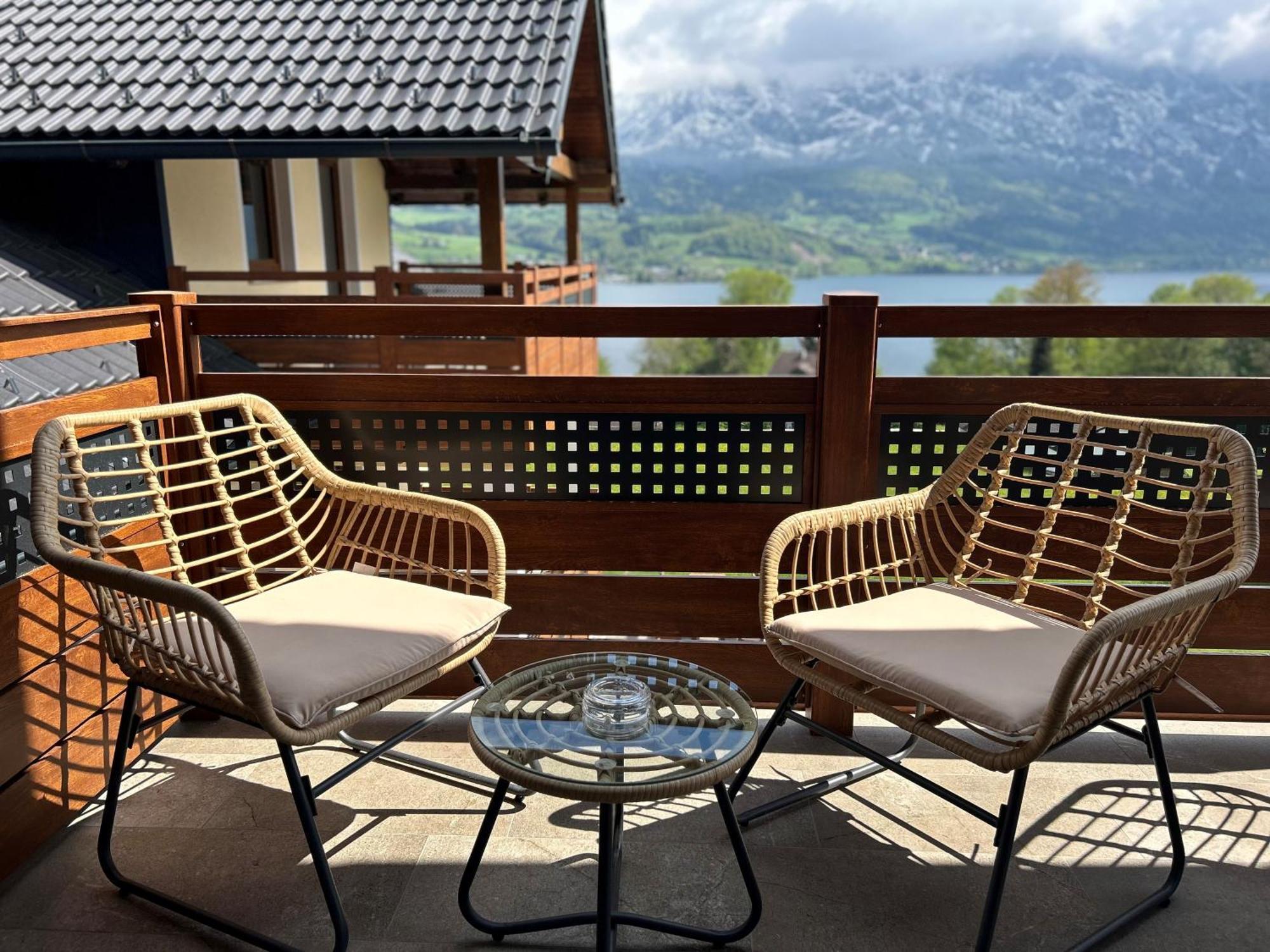 Gasthof Steinbichler Nussdorf am Attersee Exteriör bild