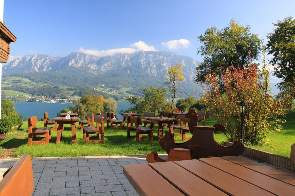 Gasthof Steinbichler Nussdorf am Attersee Exteriör bild