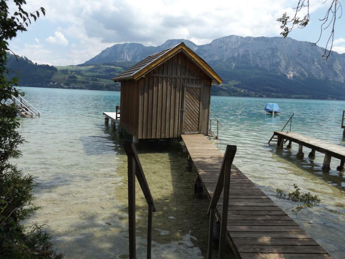 Gasthof Steinbichler Nussdorf am Attersee Exteriör bild